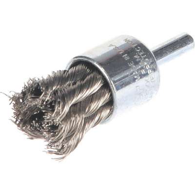 Knot Wire End Brush,Stainless