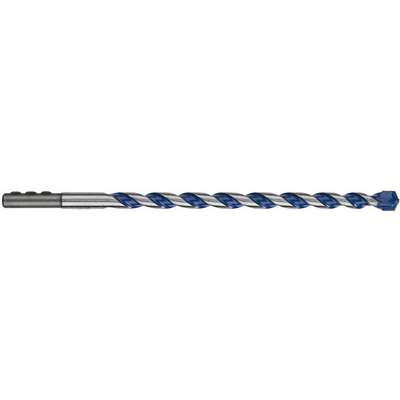 Hammer Drill Bit,Round,1/2x10