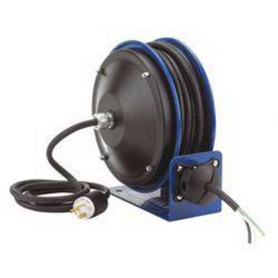 Cord Reel,30 Ft,12/3,Sjo,Blue,