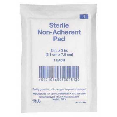 Non-Adherent Pad,Sterile,PK10