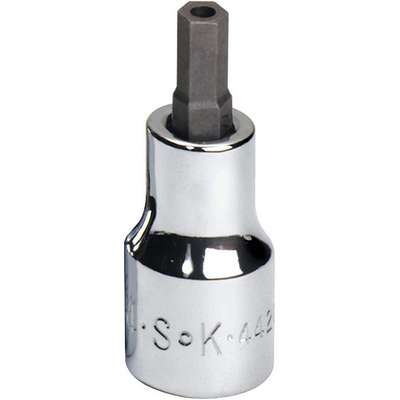 Socket Bit,3/8 In. Dr,7/32 In.