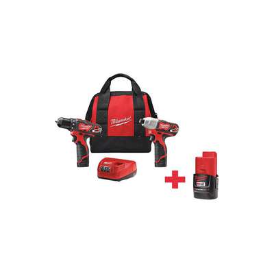 Cordless Combination Kit,12.0V,