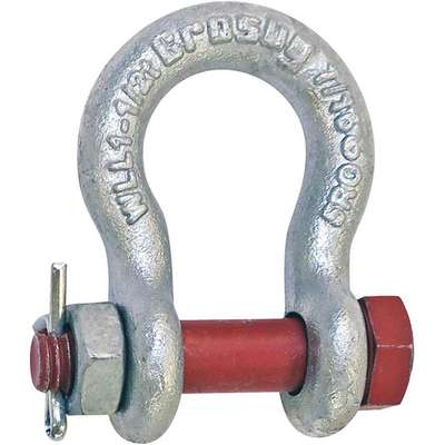 Shackle,7/16 In.,3000 Lb.