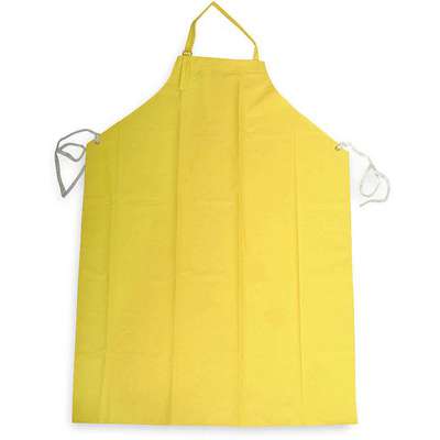 Bib Apron,Yellow,45 In. L