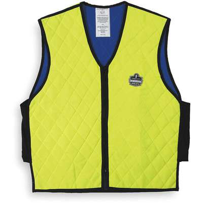 Cooling Vest,XL,Hi-Vis Lime,24