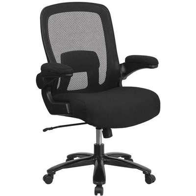 High Back Chair,Black Seat,