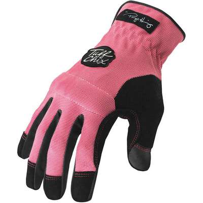 Mechanics Gloves,Pink,L,Pr