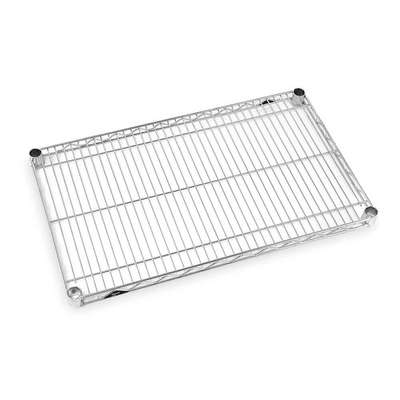 Wire Shelf,60" W,24" D,Chrome