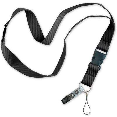 Key Accessory,Lanyard, Black,