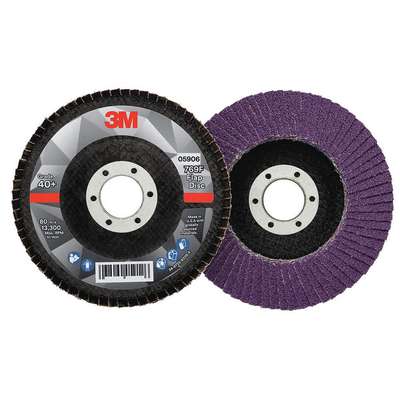 Flap Disc,Type 29,4-1/2" Dia.,