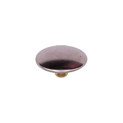 Black Snap Fastener Cap