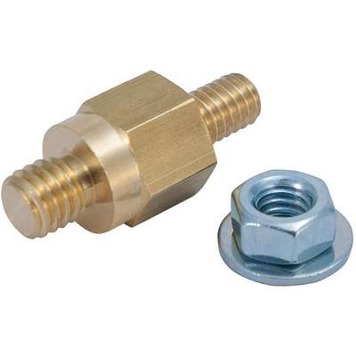 Adapter Bolt,Brass, 1-27/50 x