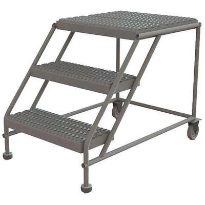 922824-7 Tri-Arc Rolling Work Platform, Steel, Single Access Platform ...