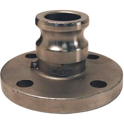 Flange Adapter,2 In,250 PSI,SS