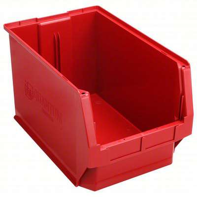 Bin,Red,Polyethylene,11 7/8 In