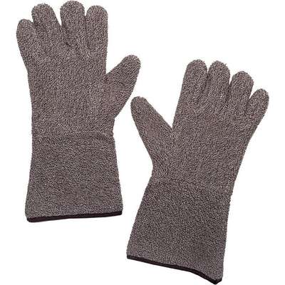 Heat Resistant Gloves,Brown/