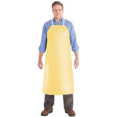 Bib Apron,Yellow,45 In. L,35