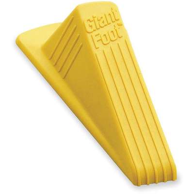 Door Wedge XL No Slip,Ylw,6-3/