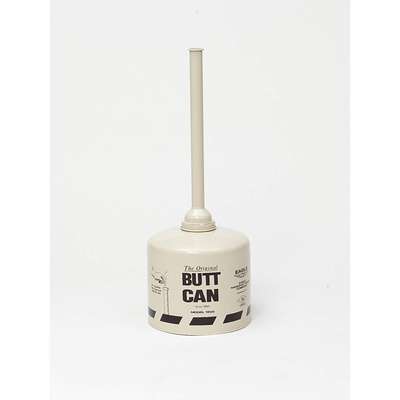 Receptacle,Butt Can,Beige,32 In