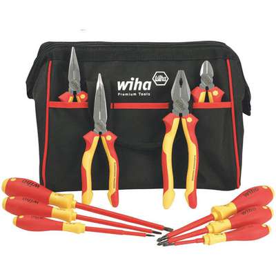 Insulated Tool Set,10 Pc.