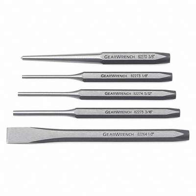 Punch And Chisel Set 5 Pc