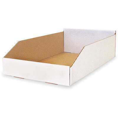 Corrugated Shelf Bin,10-1/4 In