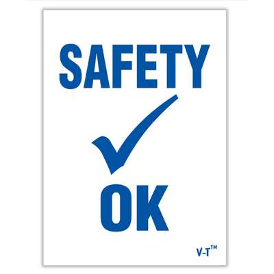 Safety Ok Inspection Sticker