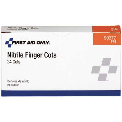 Powder Free Finger Cots,White,