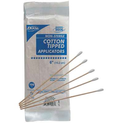 Cotton Tip Swab,Non-Sterile,6