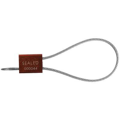 Security Seals,Cbl,13In,Red,PK200