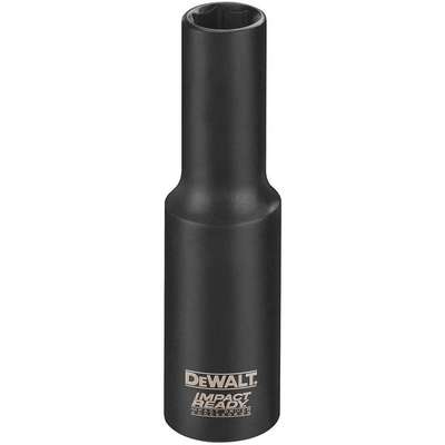 Impact Socket,1/2 In Dr,15/16