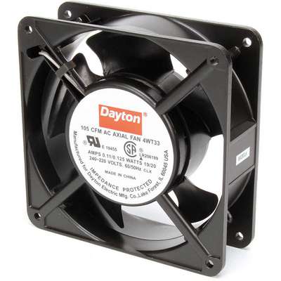 Axial Fan,230VAC,4-11/16In H,4-