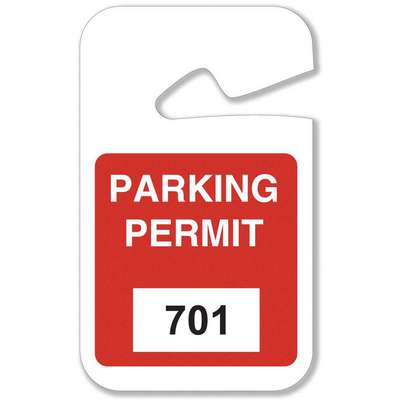 Parking Permits,Rearview,701-