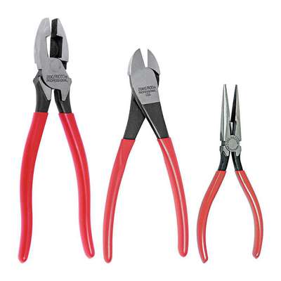 Pliers And Cutter Set,3 Pcs.,