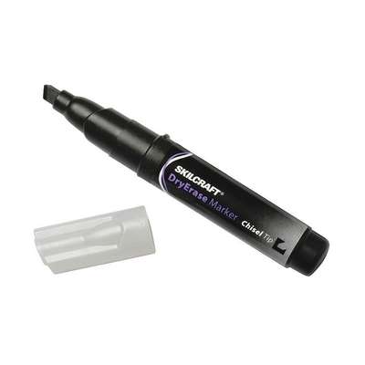 Dry Erase Marker,Black,PK12