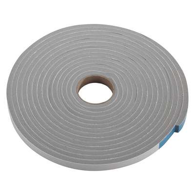 Foam Seal,17ft,Gray,PVC Closed