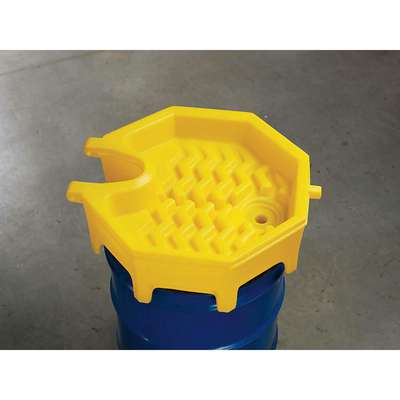 Drum Funnel,11 In,With Spout