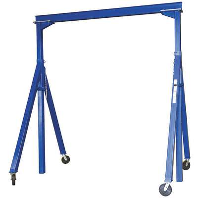 Adj. Gantry Crane,Blue,12.5 Ft.