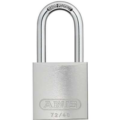 Lockout Padlock,Kd,Silver,1/4