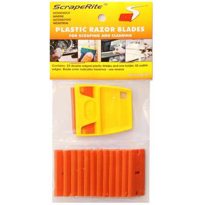 Plastic Razor Blade-Orange-25