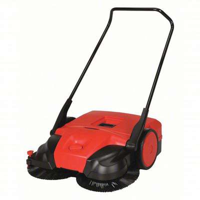 Push Sweeper,31 In.W,13.2 Gal,