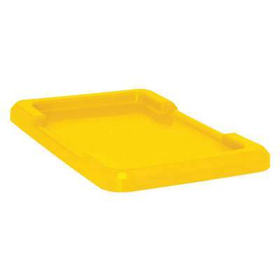 Cross-Stacking Bin Lid,Yellow,