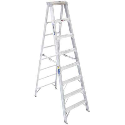 Stepladder,Aluminum,8 Ft. H,