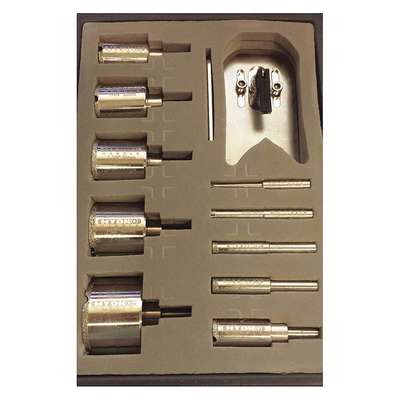 Drill Bit Set,Polished,0.314