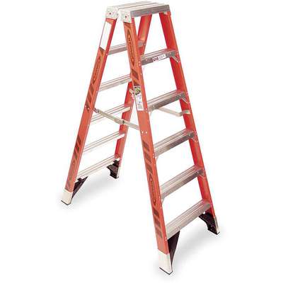 Ladder,Fg,Twin,6Ft,Spec Duty