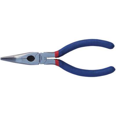 Bent Long Nose Plier,6-1/2 In.,