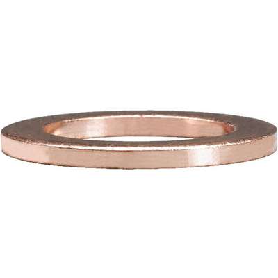 Brake Line Washer,Copper,1/2"