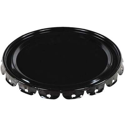 Steel Pail Lid,Black,For Use