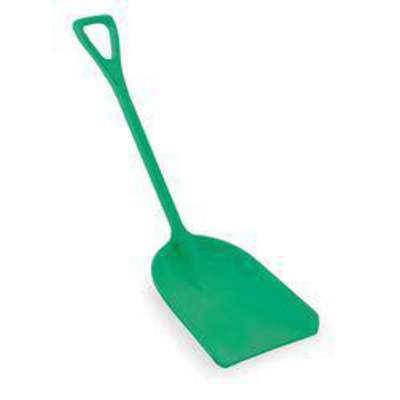 Plastic Shovel,Green,14 x 17