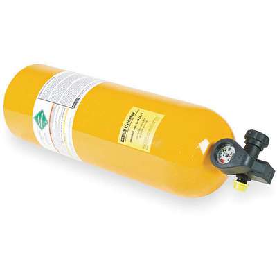 Scba Cylinder,Aluminum,Yellow,